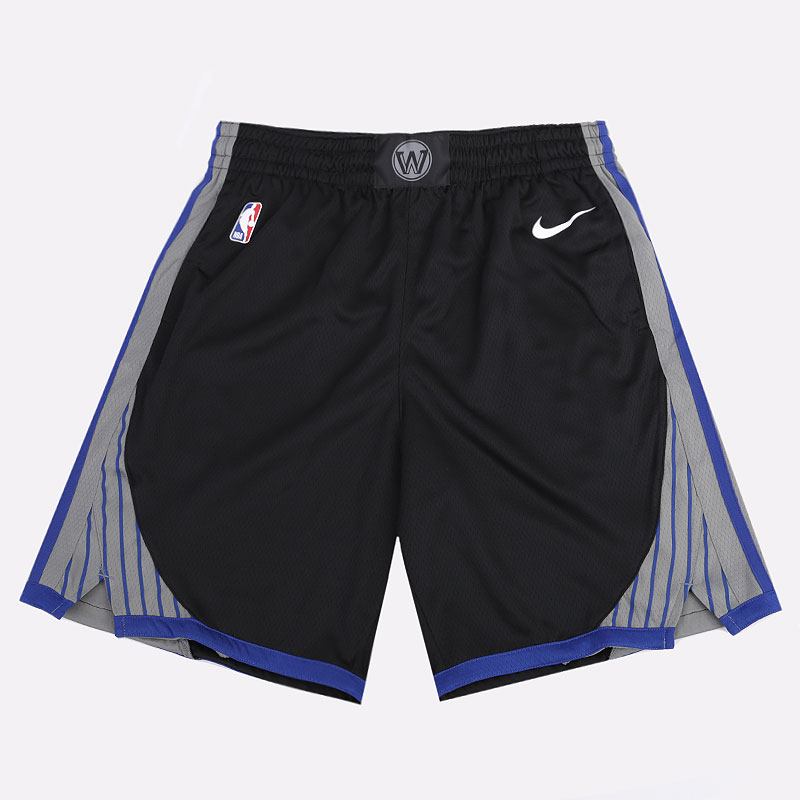 мужские черные шорты Nike Warriors City Edition NBA Swingman Shorts BV5869-010 - цена, описание, фото 1